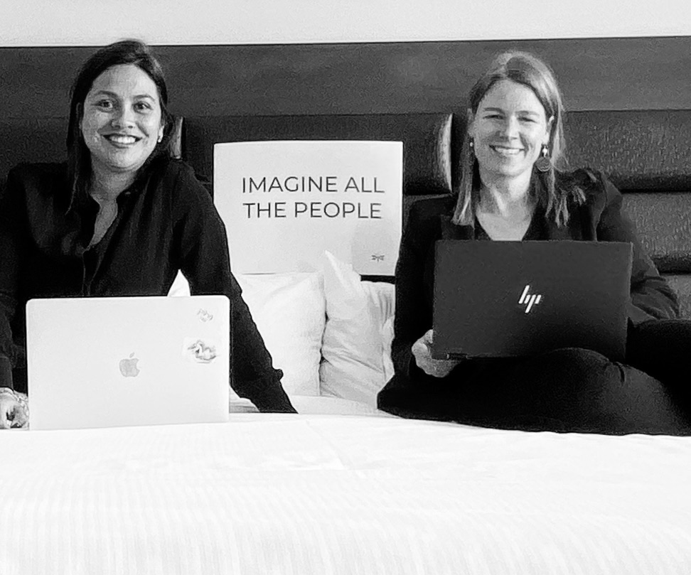 Where it started: a hotel room during the pandemic.