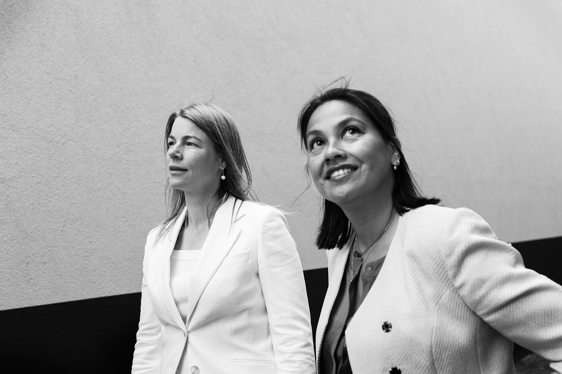 Daphne Laan en Sonja Wekema in gesprek